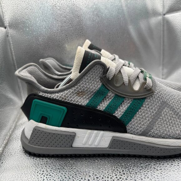 Size 10.5 Adidas‎ EQT Cushion ADV 91-17 Mens SubGreen White Running Shoes AH2232 main image 8
